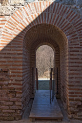 Ruins of Ancient Roman fortress The Trajan's Gate, Sofia Region, Bulgaria