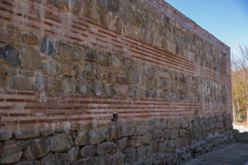 Ruins of Ancient Roman fortress The Trajan's Gate, Sofia Region, Bulgaria