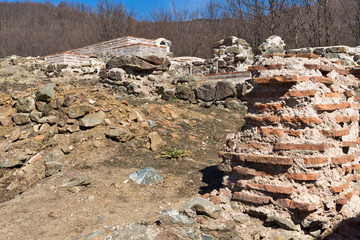 Ruins of Ancient Roman fortress The Trajan's Gate, Sofia Region, Bulgaria
