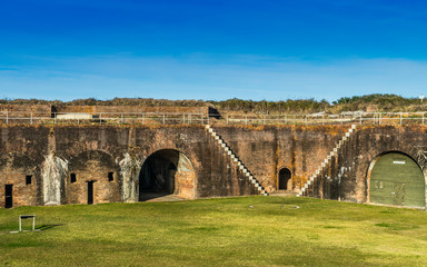 Fototapeta na wymiar Fort Morgan alabama