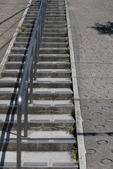 Obraz premium A stairway on the road