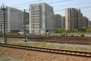 Fototapeta premium China's high-speed railways are a long way off
