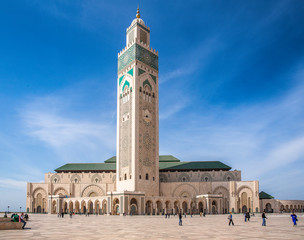 Fototapeta premium Hassan II Mosque