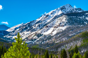 Beautiful Spring Hike to Monarch Lake in Indian Peaks Wilderness in Colorado