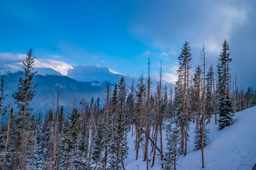 Beautiful Spring Hike to Monarch Lake in Indian Peaks Wilderness in Colorado