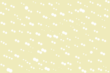 White random dots on beige background Abstract geometric shapes pattern in retro style for fabric print textile decor