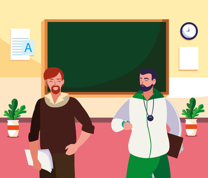 teachers classic and sports in the classroom