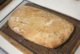 Fresh Home Baked Organic Wholemeal Spelt Ciabatta, Home baked bread