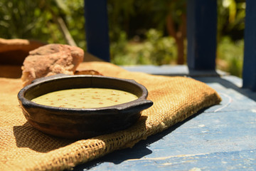 Nubian food - Madida with local bred