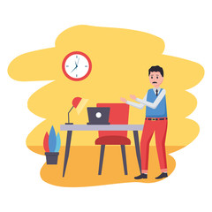 people office workplace