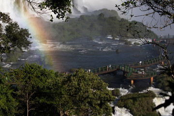 Fototapeta na wymiar Cataratas do Iguaçu