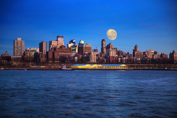 Obraz premium Hudson River, New York City
