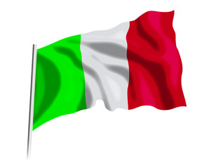 flaga Włoch - obrazy, fototapety, plakaty