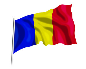 flaga Rumunii © Arkadiusz