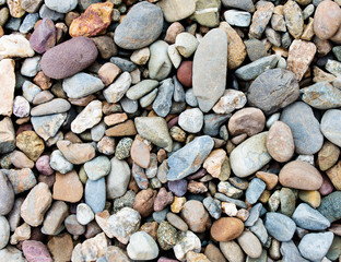 River rocks, various colors, background images