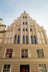 house with gable, Stralsund, Germany