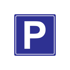 parking sign vector