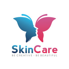 Skin Care Logo Inspiration Vector