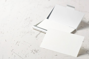 白紙のカード-名刺-メッセージカード-ビジネス-テンプレート-デザイン