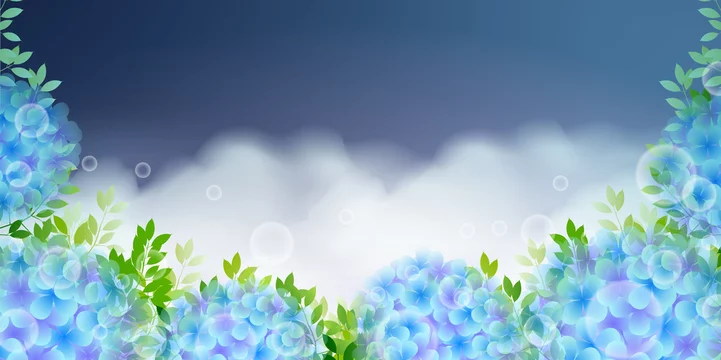 あじさい 花 梅雨 背景 Stock Vector Adobe Stock あじさい 花 梅雨 背景 Stock Vector Adobe Stock