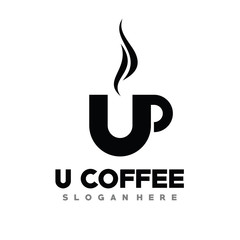 Coffee, Coffee Bean Logo Inspiration Vector