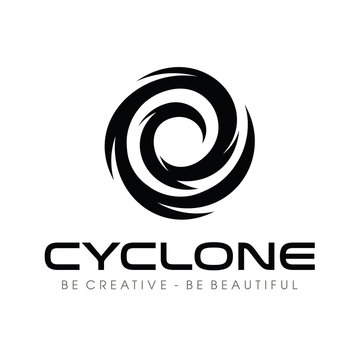 Cyclone, Tornado Logo Vector