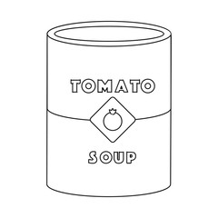 Isolated object of paste and tomato logo. Collection of paste and pasta vector icon for stock.