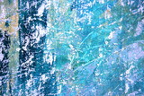 Abstract Blue with Black artistic painted background