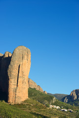 Riglos Mountains in Spain