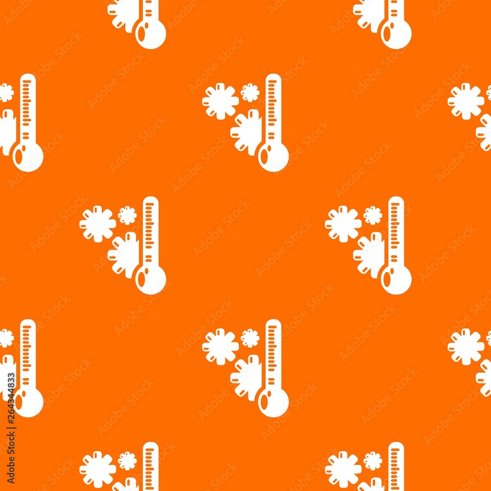 Poster cold pattern vector orange for any web design best