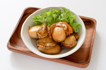 ホタテの照り焼き