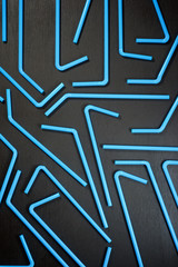 Drinking plastic straws