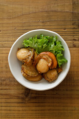 ホタテの照り焼き