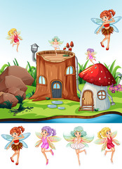 Obraz premium fairy tale in the nature