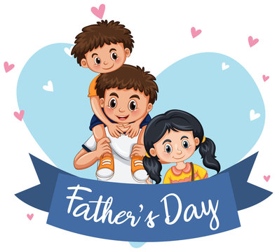 A father's day template