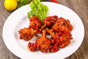 Chicken lollipops