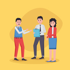 Obraz premium team people office