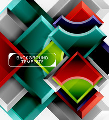 Modern geometrical abstract background