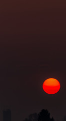 Brilliant Sunrise in Poland on a Spring Morning