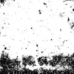 Obraz premium Blank grained and scratched film strip texture background. old film effect