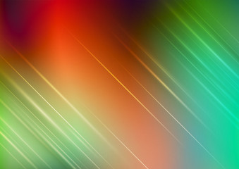 Blurred abstract colors background with lighting