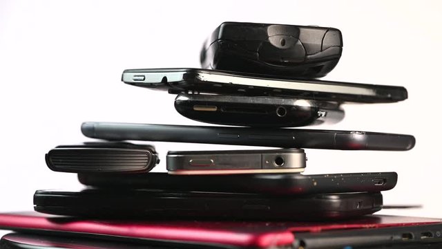 Outdated models of mobile phones and smartphones