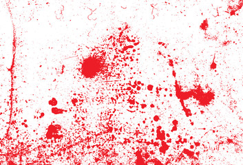 Vector blank grained and scratched film strip texture background. Old film effect