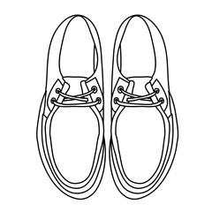  men's shoes sketch