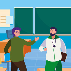 teachers classic and sports in the classroom