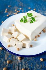 fresh tofu cheese