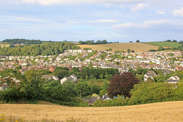 Fototapeta na wymiar Kingskerswell village, Devon
