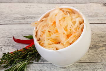 Pickled cabbage - sauerkraut