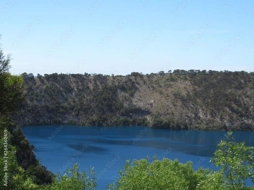 Canvas Prints Blue Lake in Mount Gambier, Australia