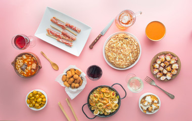 plates typicals in spain